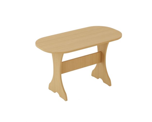 Стол обеденный Овальный (Беленый дуб)